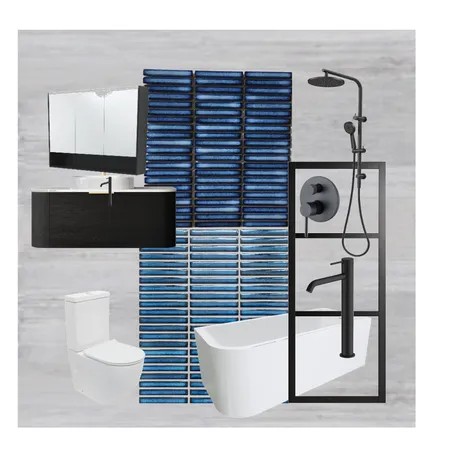 Bathroom 2 Interior Design Mood Board by R123