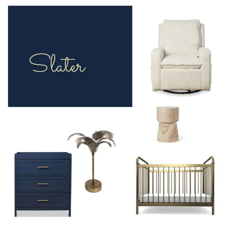 Baby Spruce Navy Interior Design Mood Board by lisandra.bailey