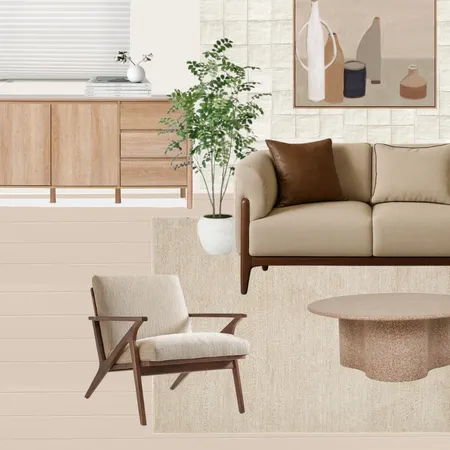 Emma Blomfield Plume Oat Interior Design Mood Board by Unitex Rugs