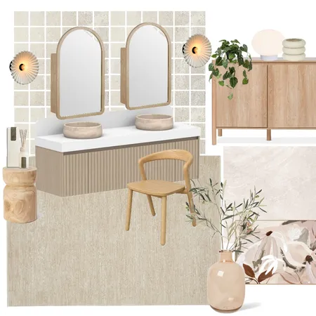 Emma Blomfield Rogue Linen Interior Design Mood Board by Unitex Rugs