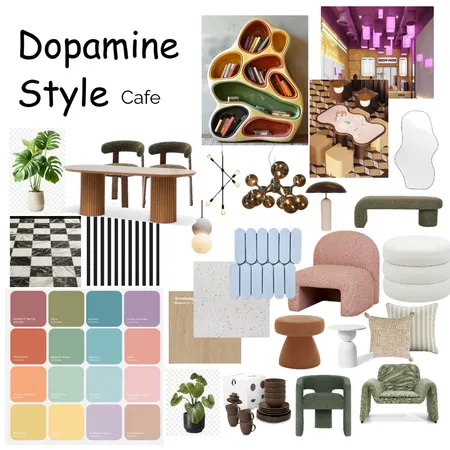 dopamine style Interior Design Mood Board by taraanasori on Style Sourcebook