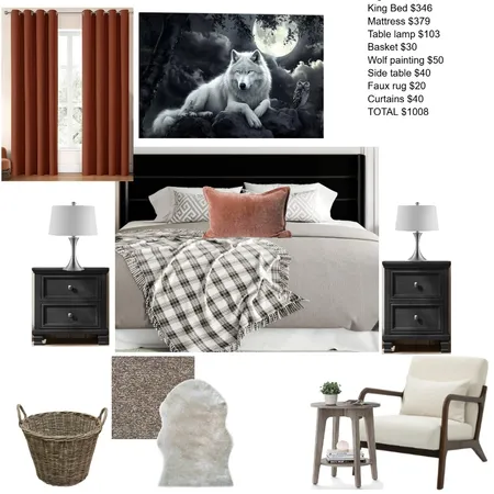 Primary Suite Interior Design Mood Board by Opulent Homes