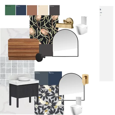 Baby 234 Bathroom Interior Design Mood Board by amberdrury