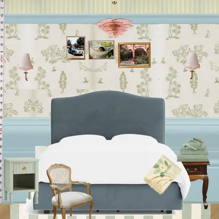 Guest Room Interior Design Mood Board by dl2407