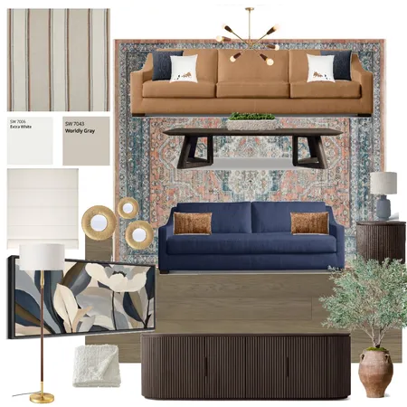Module 9 Livingroom Interior Design Mood Board by April1985