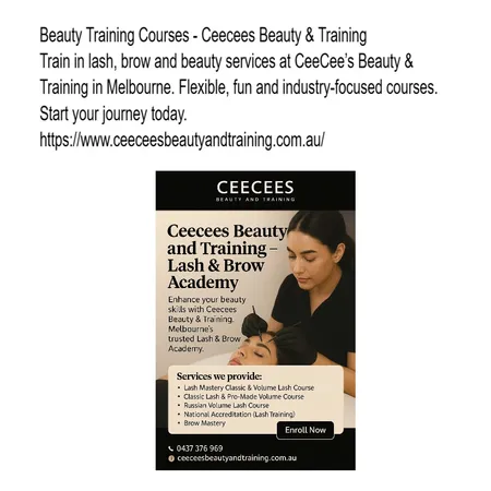 Beauty Training Courses - Ceecees Beauty & Training Interior Design Mood Board by carolecharles748 on Style Sourcebook
