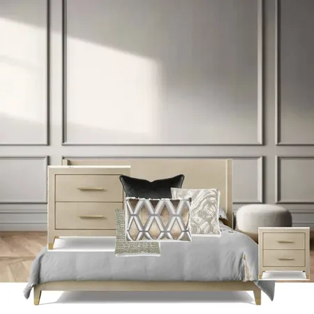 Neutral master bedroom Interior Design Mood Board by SweetTooth1922
