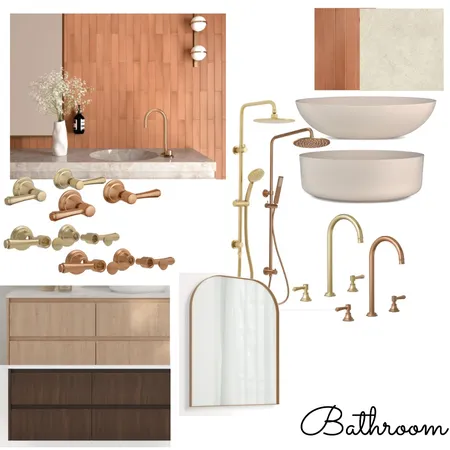 bathroom Interior Design Mood Board by Flinnmadigan