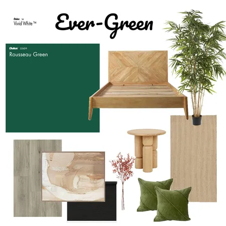 ever-green Interior Design Mood Board by Eureka Esteves