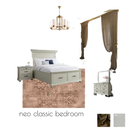 neo classic bedroom Interior Design Mood Board by sarefarahmand6@gmail.com