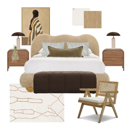 Tribal Bedroom Interior Design Mood Board by JAY THOMAS DESIGNS on Style Sourcebook