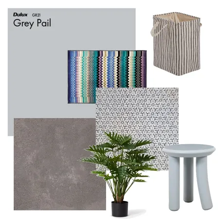 guest bathroom Interior Design Mood Board by juanvt123