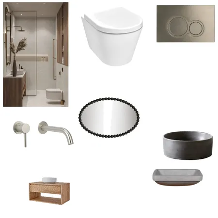 Power Room Interior Design Mood Board by OuterSpace Living on Style Sourcebook