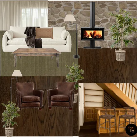 DEN/BAR - CLAIRE Interior Design Mood Board by Toni and Co on Style Sourcebook