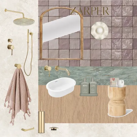 Dekota's Bathroom Interior Design Mood Board by Zarper Interiors on Style Sourcebook