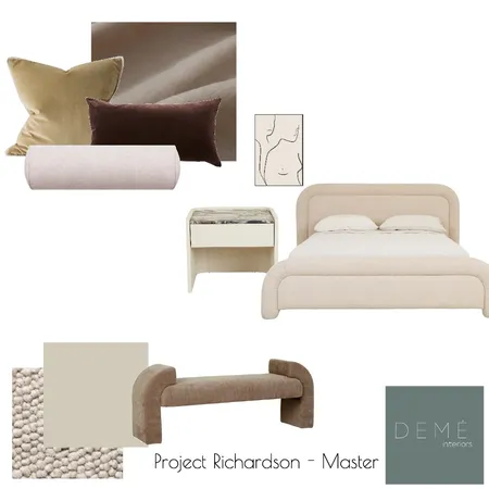 Project Richardson - Master Interior Design Mood Board by Demé Interiors on Style Sourcebook