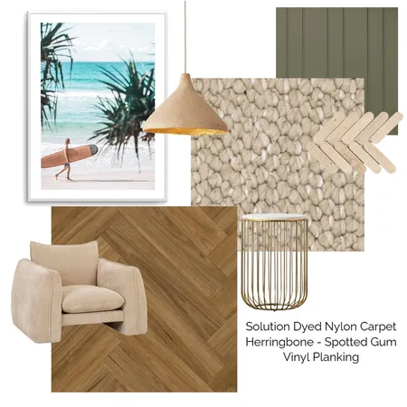 Coastal Interior Design Mood Board by Chantilly