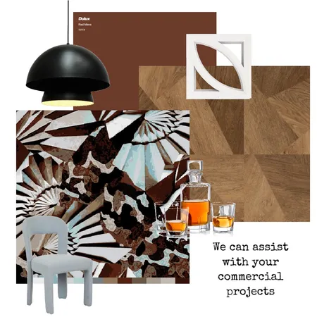 Commercial Interior Design Mood Board by Chantilly on Style Sourcebook