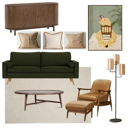 2 Werona - Living Interior Design Mood Board by Styled Home Staging