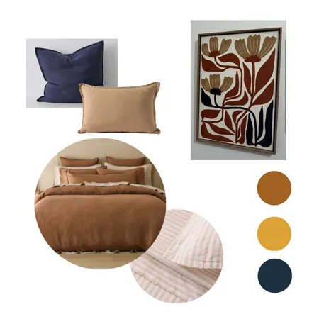 2 Werona - Single bedroom Interior Design Mood Board by Styled Home Staging