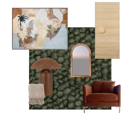 Green Interior Design Mood Board by Chantilly