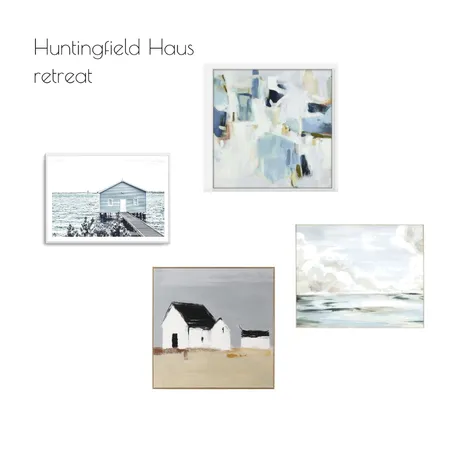 Huntingfield Haus Retreat Interior Design Mood Board by REBA AND CO