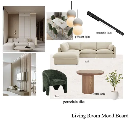 living room Interior Design Mood Board by khaledelsheikh