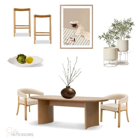 Queenscliff dining Interior Design Mood Board by Salty Interiors Co on Style Sourcebook