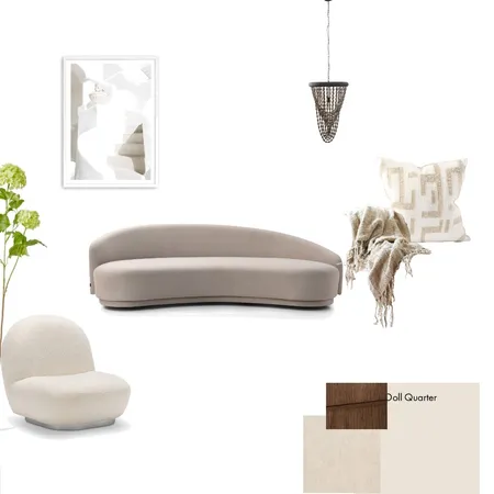 לוח השראה לסלון דוגמא Interior Design Mood Board by shira abadi on Style Sourcebook