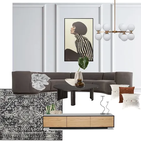 Living room 2 Interior Design Mood Board by Paballo