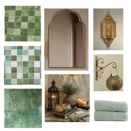 Freda Bathroom Interior Design Mood Board by dolphitash on Style Sourcebook