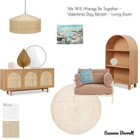 Valentine's Day Refresh - Living Room Interior Design Mood Board by Measured Interiors on Style Sourcebook