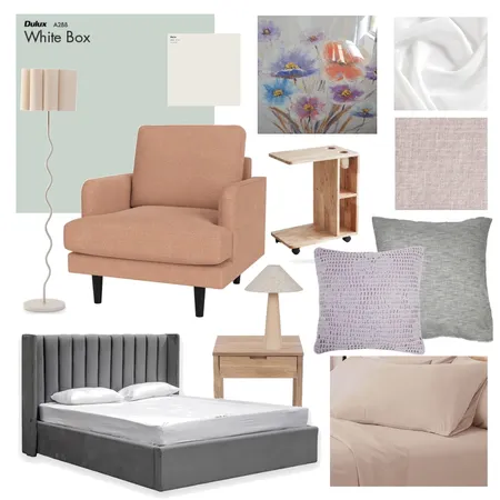 Kayla's Master 3 Interior Design Mood Board by Megan Woodgate Interiors