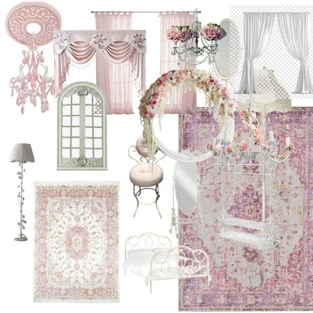 Habitación victoriana mood board Interior Design Mood Board by Francioni on Style Sourcebook
