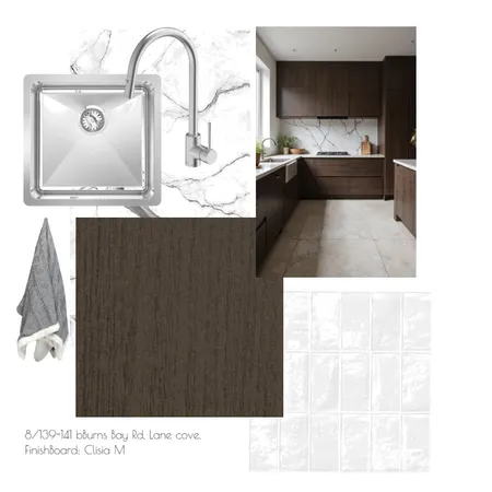 Kitchen Lane cove Interior Design Mood Board by Cm decora
