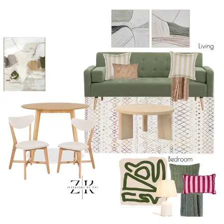 Earthy Scandanavian Home Interior Design Mood Board by Interiors By Zai on Style Sourcebook