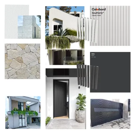 Zullo Exterior Finishes Interior Design Mood Board by OuterSpace Living on Style Sourcebook