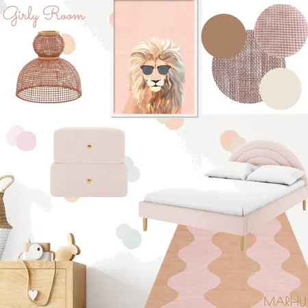 Girly Room - Test Interior Design Mood Board by Marhu on Style Sourcebook