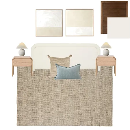 Windemere - Main Bedroom Blue Coastal Interior Design Mood Board by The Stylist Airlie Beach on Style Sourcebook