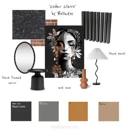 Cedar Claire by BellaEve Interior Design Mood Board by Jela Bandojo on Style Sourcebook