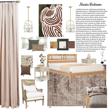 IDI bedroom Interior Design Mood Board by Studio7 Stylings on Style Sourcebook