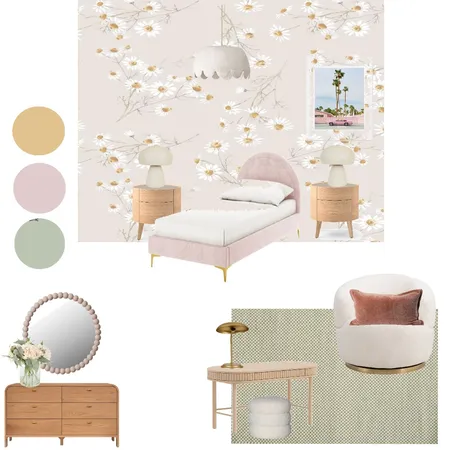 habitación niña. Interior Design Mood Board by DayPinos on Style Sourcebook
