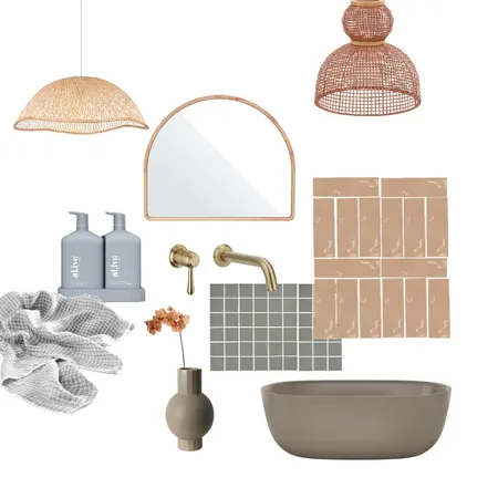 Tonal Bathroom Interior Design Mood Board by ellie.sawyer317 on Style Sourcebook