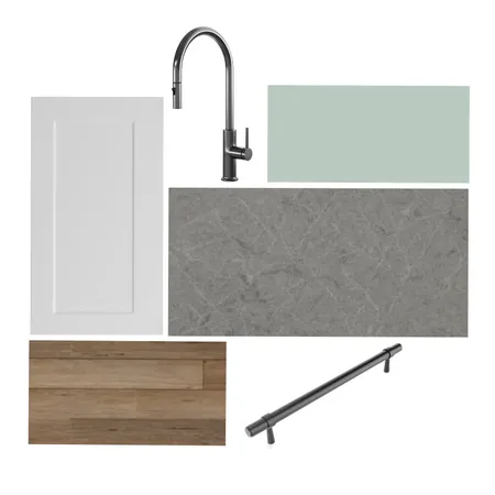 Modern Hamptons Kitchen Interior Design Mood Board by MichH on Style Sourcebook