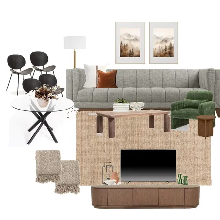 Airbnb 12 - Living room Interior Design Mood Board by Paballo on Style Sourcebook