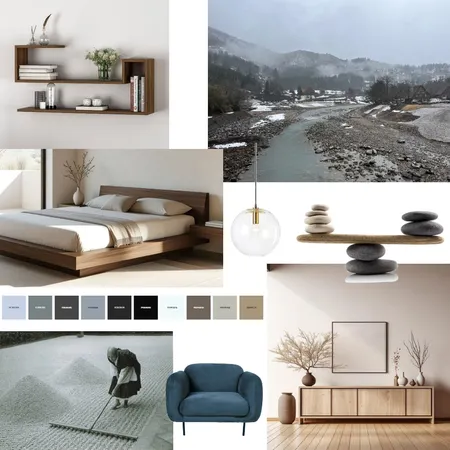 השראה חדר שינה 1 Interior Design Mood Board by KerenM on Style Sourcebook