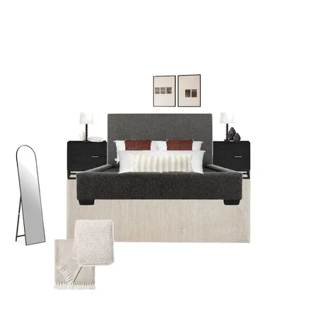 Bedroom - Apartment 13 Interior Design Mood Board by Paballo on Style Sourcebook