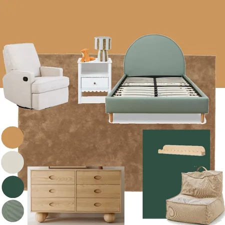 Hunter's Bedroom x4 Interior Design Mood Board by beckdickson on Style Sourcebook