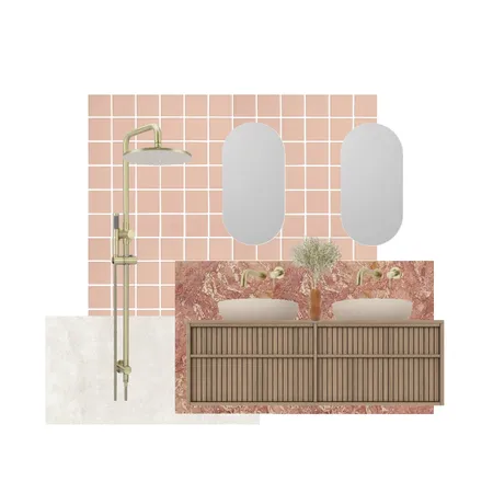 pink flatlay Interior Design Mood Board by _janeinteriors on Style Sourcebook