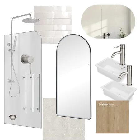 Joanna Bathroom Interior Design Mood Board by GECON Design and Construction on Style Sourcebook